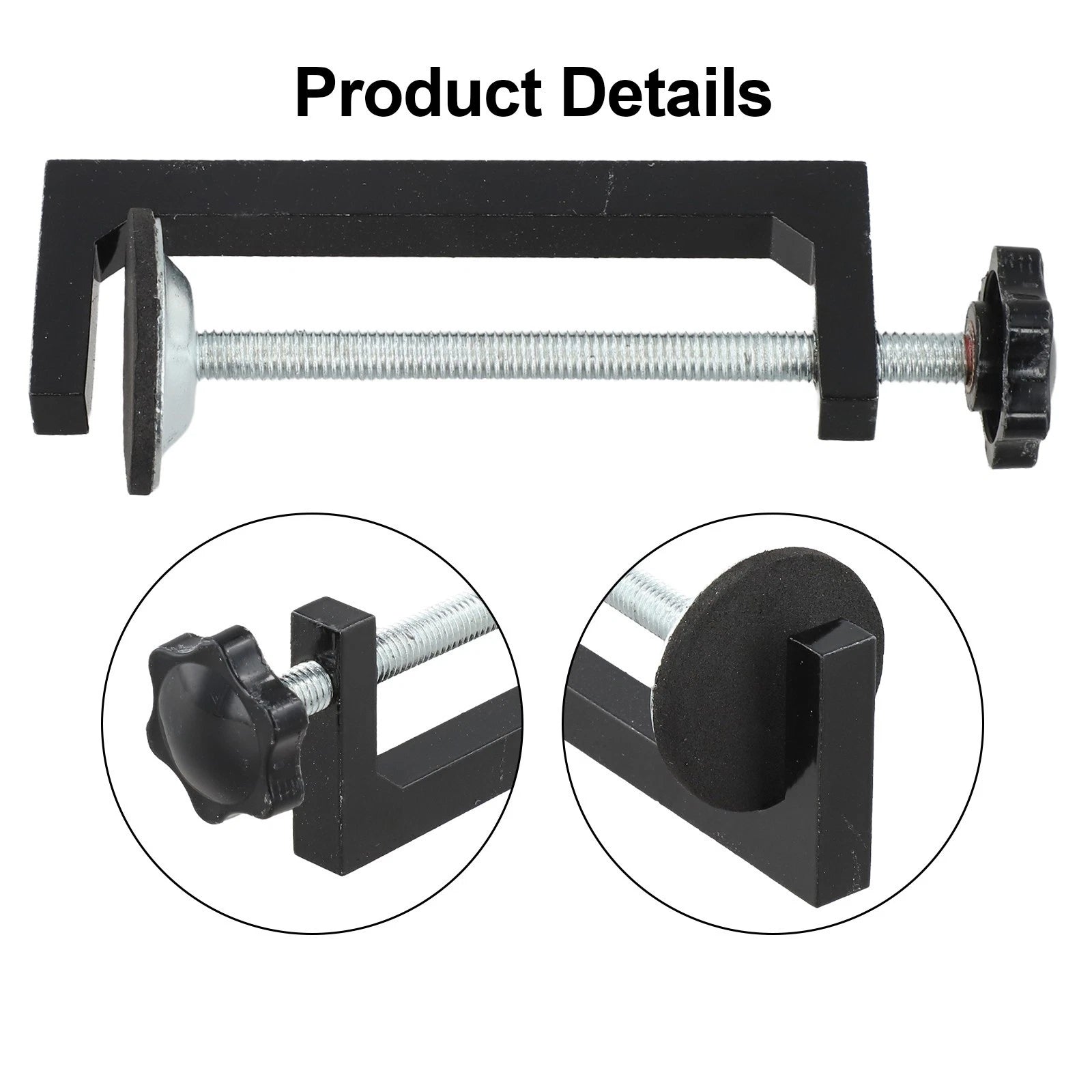 Adjustable 10-105mm Clamp for Woodworking with Reversible Function