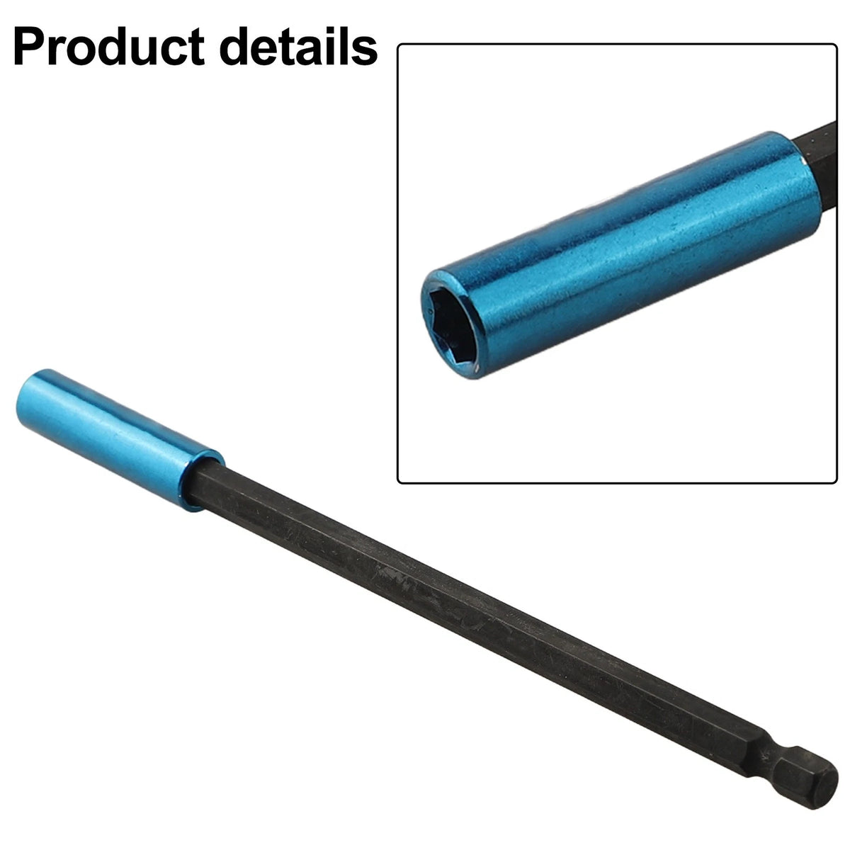 14-Inch Magnetic Tip Screw Bit Extension Rod for Automotive Use