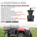 4 Position Ignition Key Switch 4016058 for Polaris RZR 570 (2012–2022)