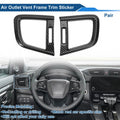Center Console Air Vent Cover Trim Kit for Toyota Center Console (Front) (2017–2024)