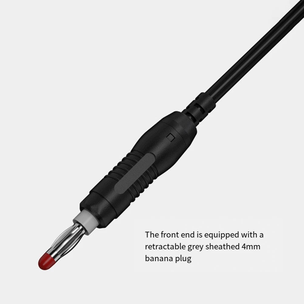 Electrical Testing Leads Banana to Crocodile Clip 1m Length CAT III 1000V