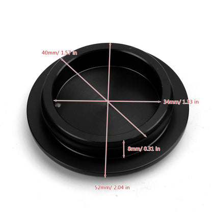 Billet Aluminum Hole Frame Plug Cap for Kawasaki EN650 Vulcan S (2015–2023)