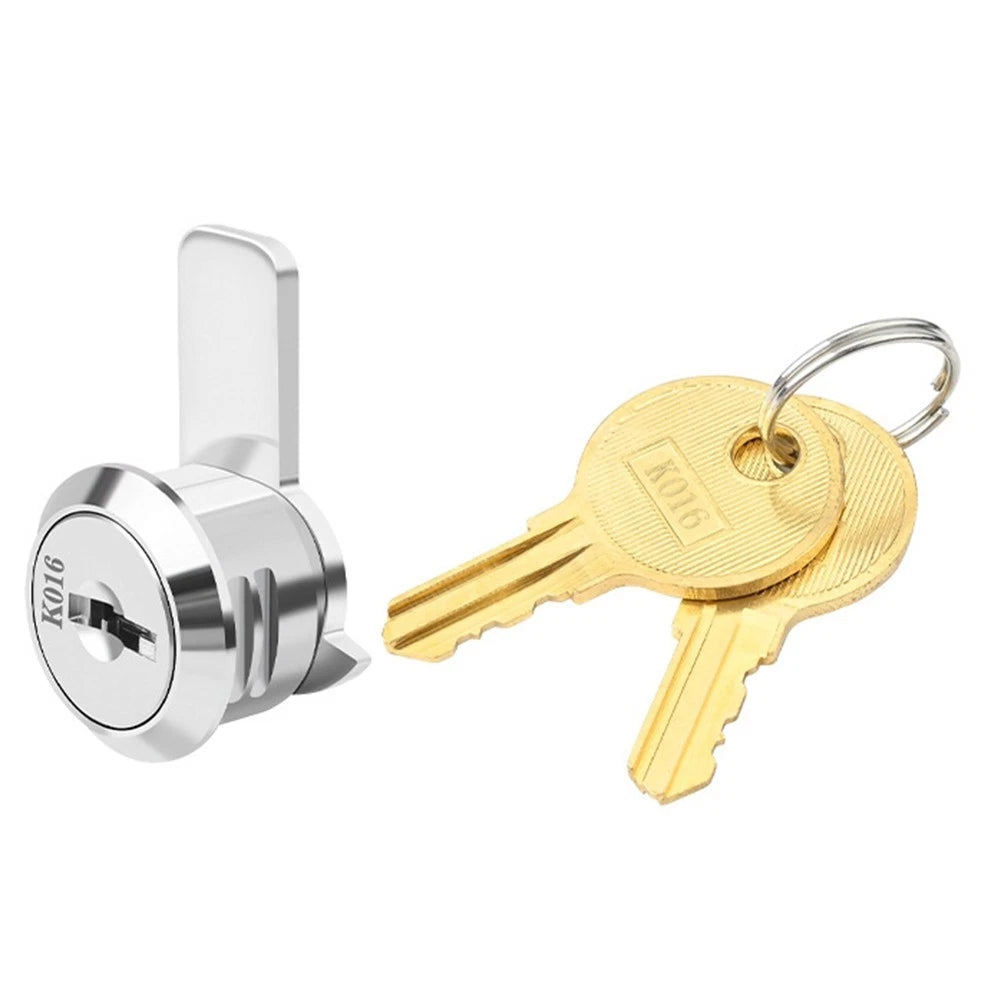 Cash Register Lock with Thickened Plate & 2 Keys for