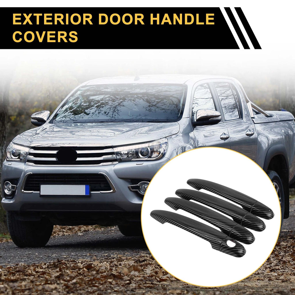 4PCS Exterior Door Handle Covers Replacement for Toyota 4Runner (2003–2010)