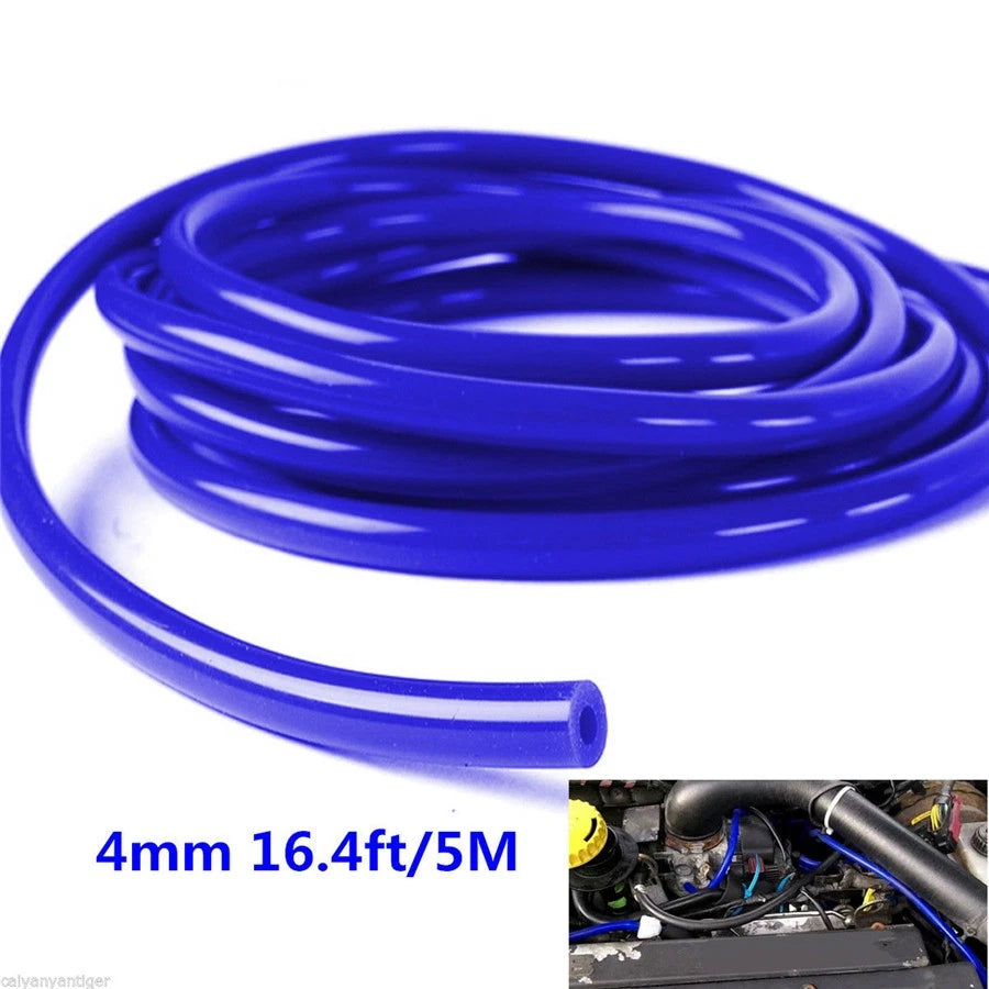 4mm Silicone Vacuum Tube Hose 16.4ft for Universal Use