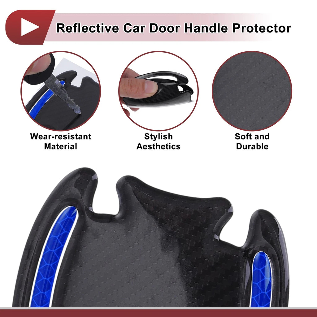 3D Car Door Handle Scratch Protector Film for Universal Vehicles (2010–2023)