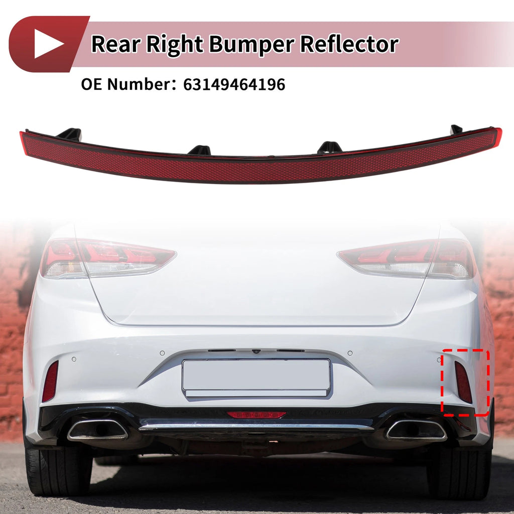 Rear Right Bumper Reflector Replacement for BMW 760i (2023–2026)