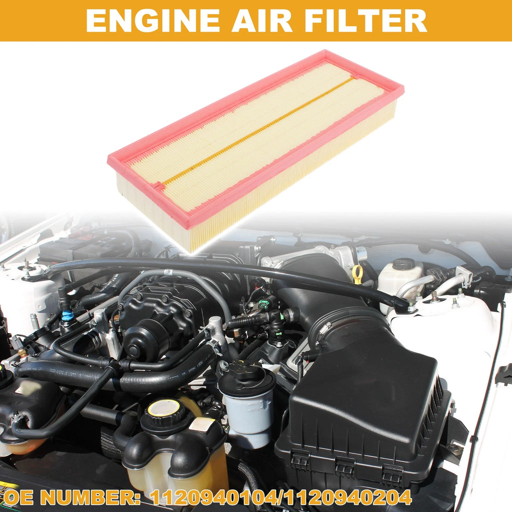 Engine Air Filter Replacement for Mercedes-Benz E430 4.3L (1999–2002)