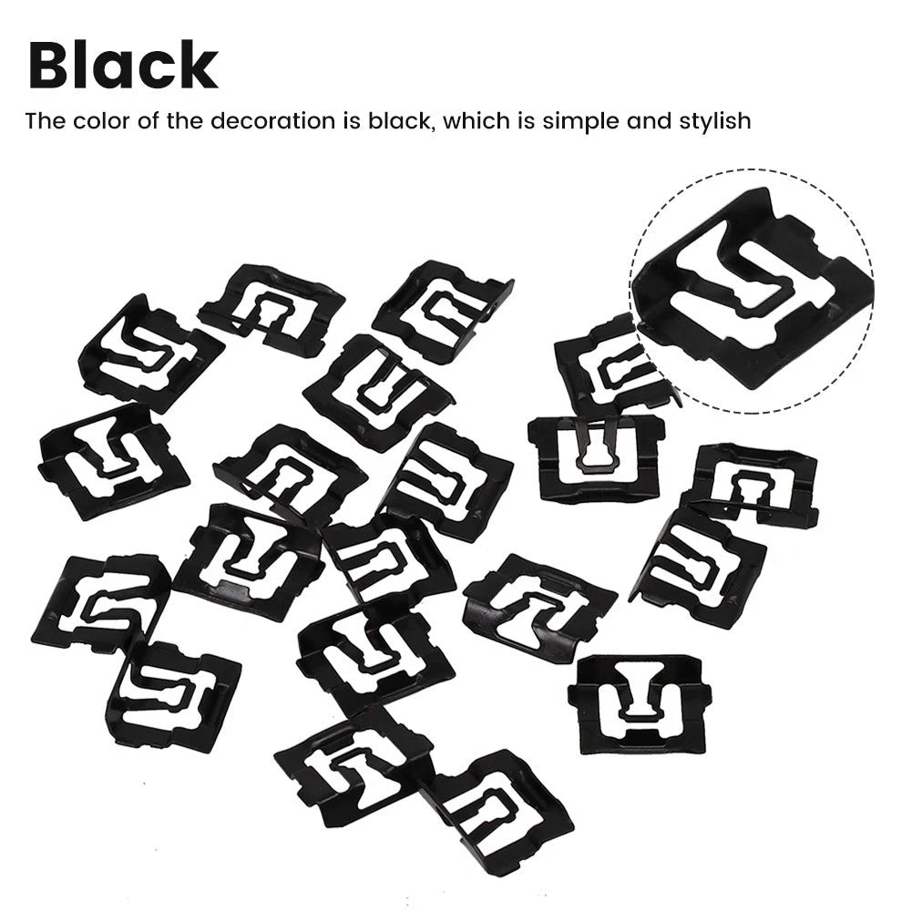 Car Clip for - Black Window Fasteners Clips