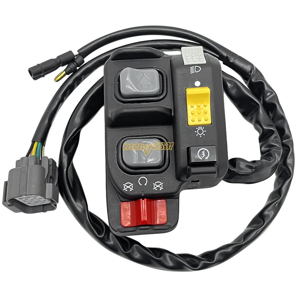 Handlebar Start Stop Kill Switch Headlight for Honda Recon 250 TRX250 (2002–2004)