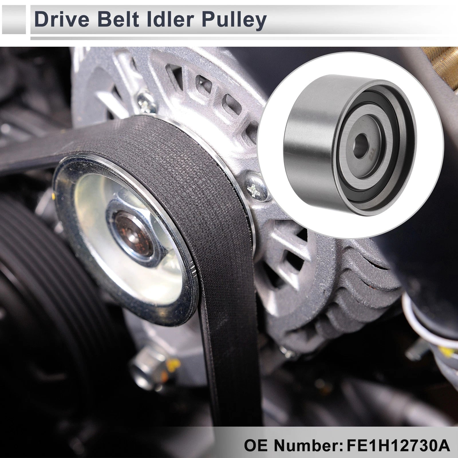 Drive Belt Idler Pulley Replacement for Ford Probe (1989–1992)