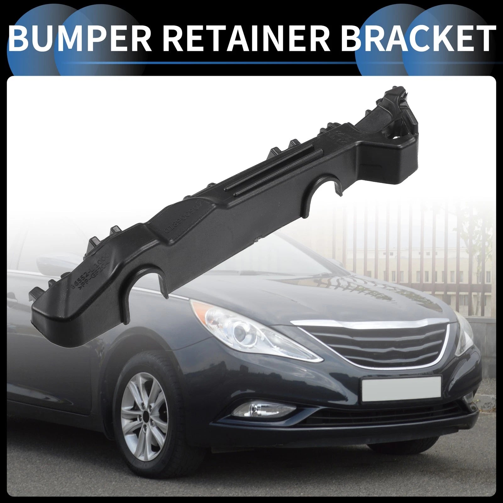 Right Front Bumper Retainer Bracket Replacement for Hyundai Sonata (2020–2023)
