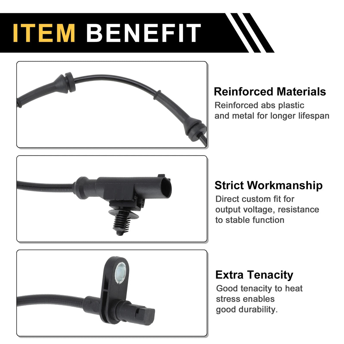 ABS Wheel Speed Sensor No. 47901ED00A for Nissan Altima (Rear Left)