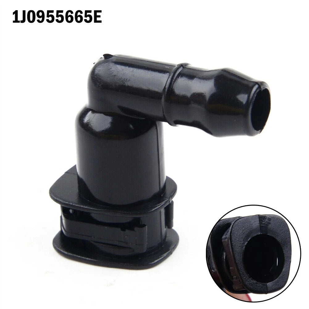 Windshield Washer Pump Connector Elbow for Audi VW (2000–2023) 1J0955665E
