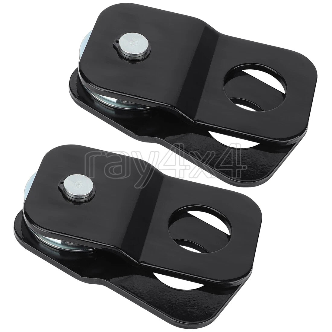 2 Pack Recovery Winch Snatch Block for ATV UTV (8,000 lbs Capacity)