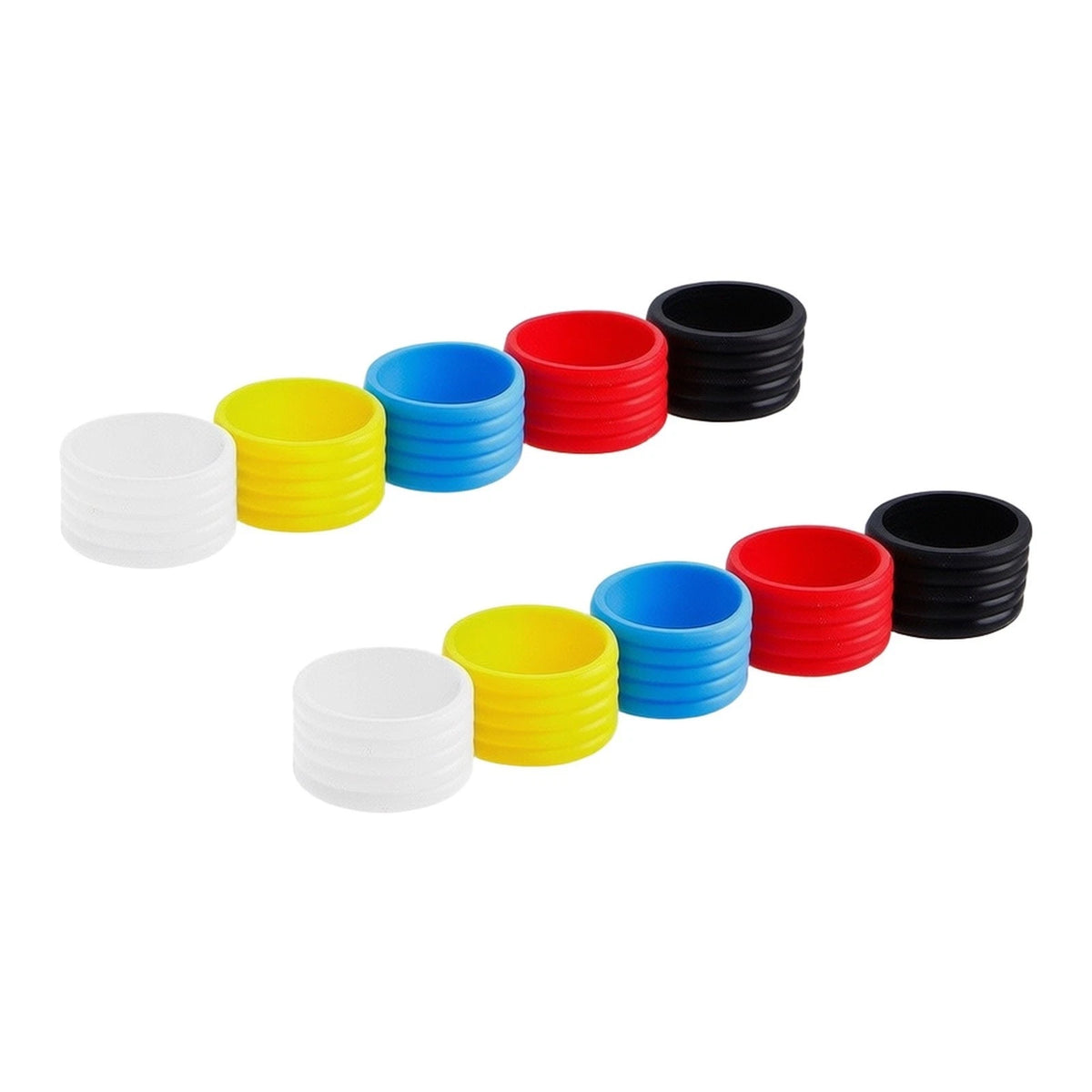 10X Tennis Racket Grip Sealing Ring Rubber for Tennis Racket Handle