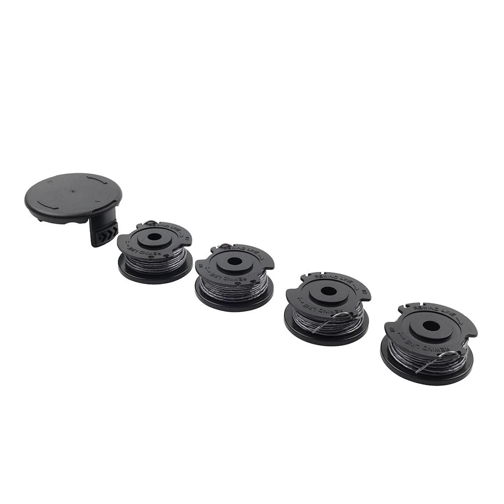 4X Strimmer Spool w/ Cover for Easy Grass Cut (18-230, 18, 23, F016800569)