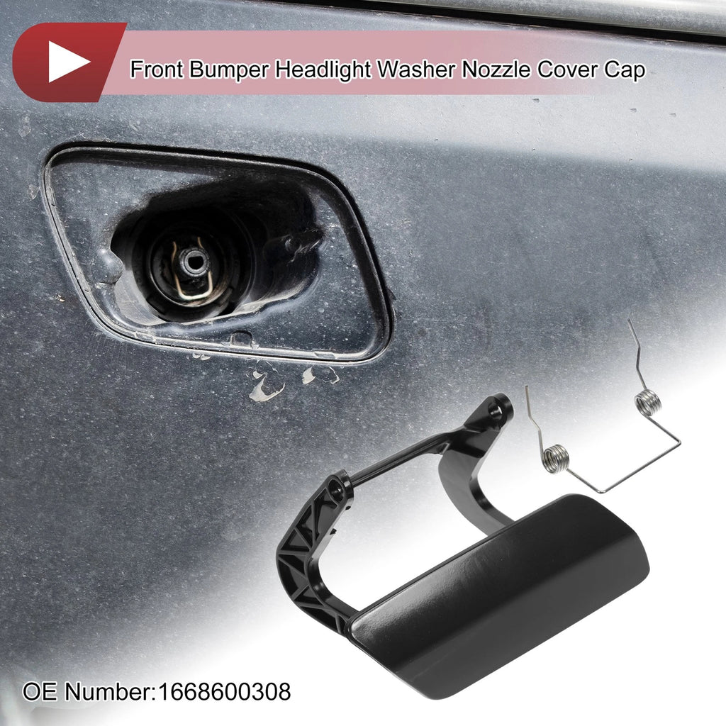 Front Right Washer Nozzle Cover Cap for Mercedes-Benz GL350 (2013–2016) Unpainted