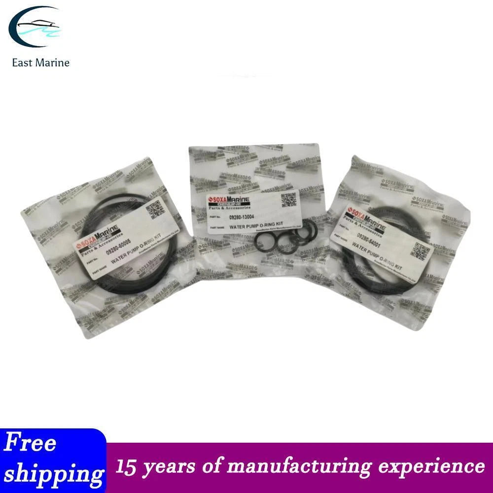 Set of 5 Oil Change O-Ring Master Seal Kit for Suzuki (09280-54001, 13004, 60005)