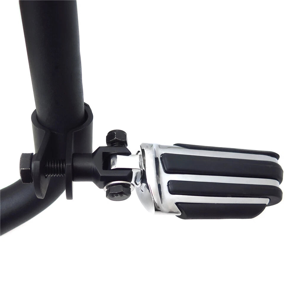1" 1-1/4" Pilot Rubber Front Footrest Peg for Harley