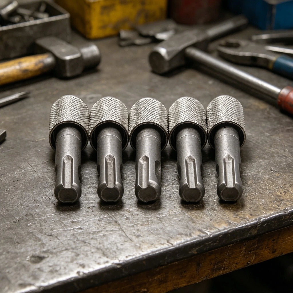 5 Piece Adapter Rod Set for Hammer Drill and Rotary Tools