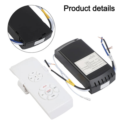 Ceiling Fan Light Remote Kit for Easy Installation and Adjustable Speed
