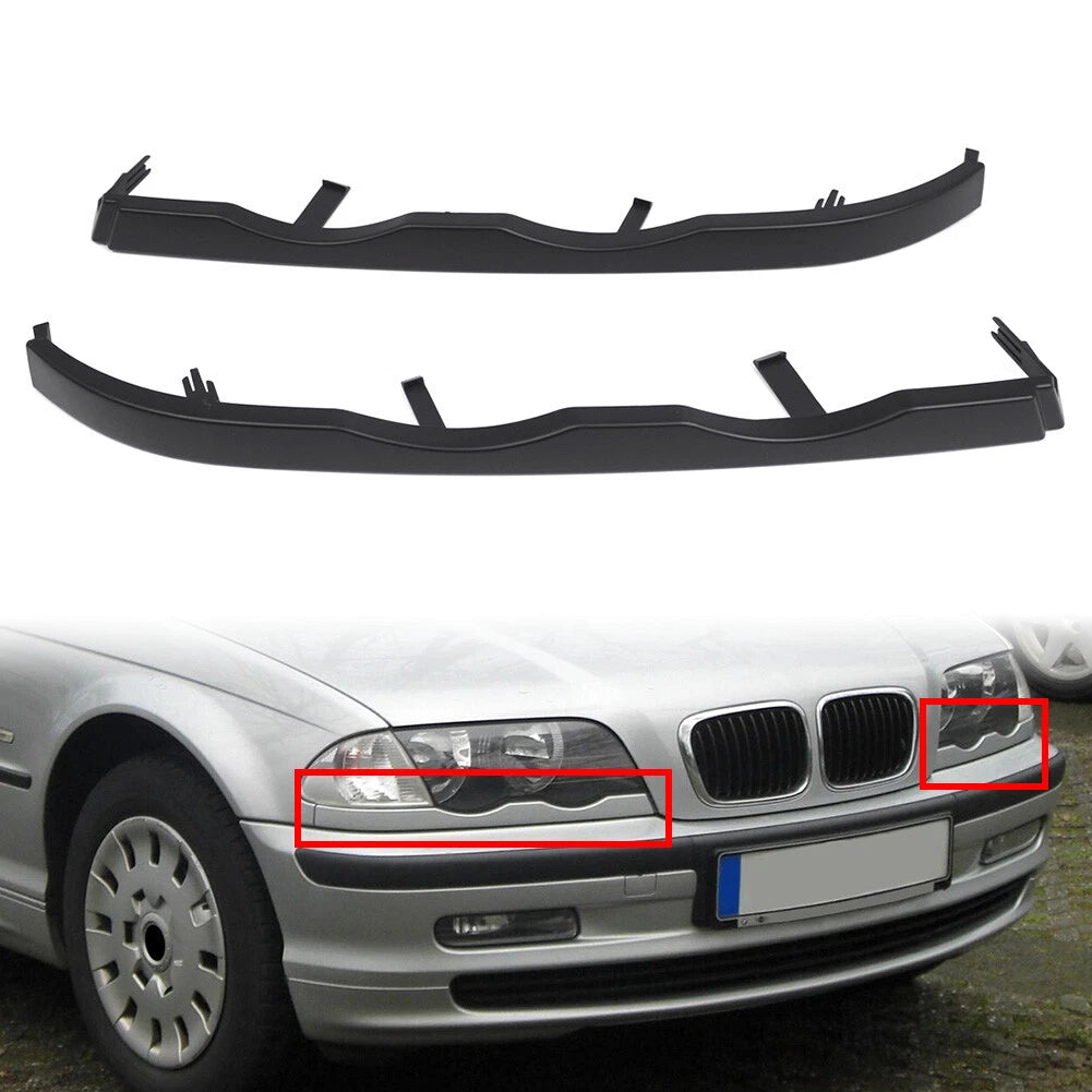 Front Bumper Headlight Lower Molding Trim for BMW 3 Series E46 (1997–2005)