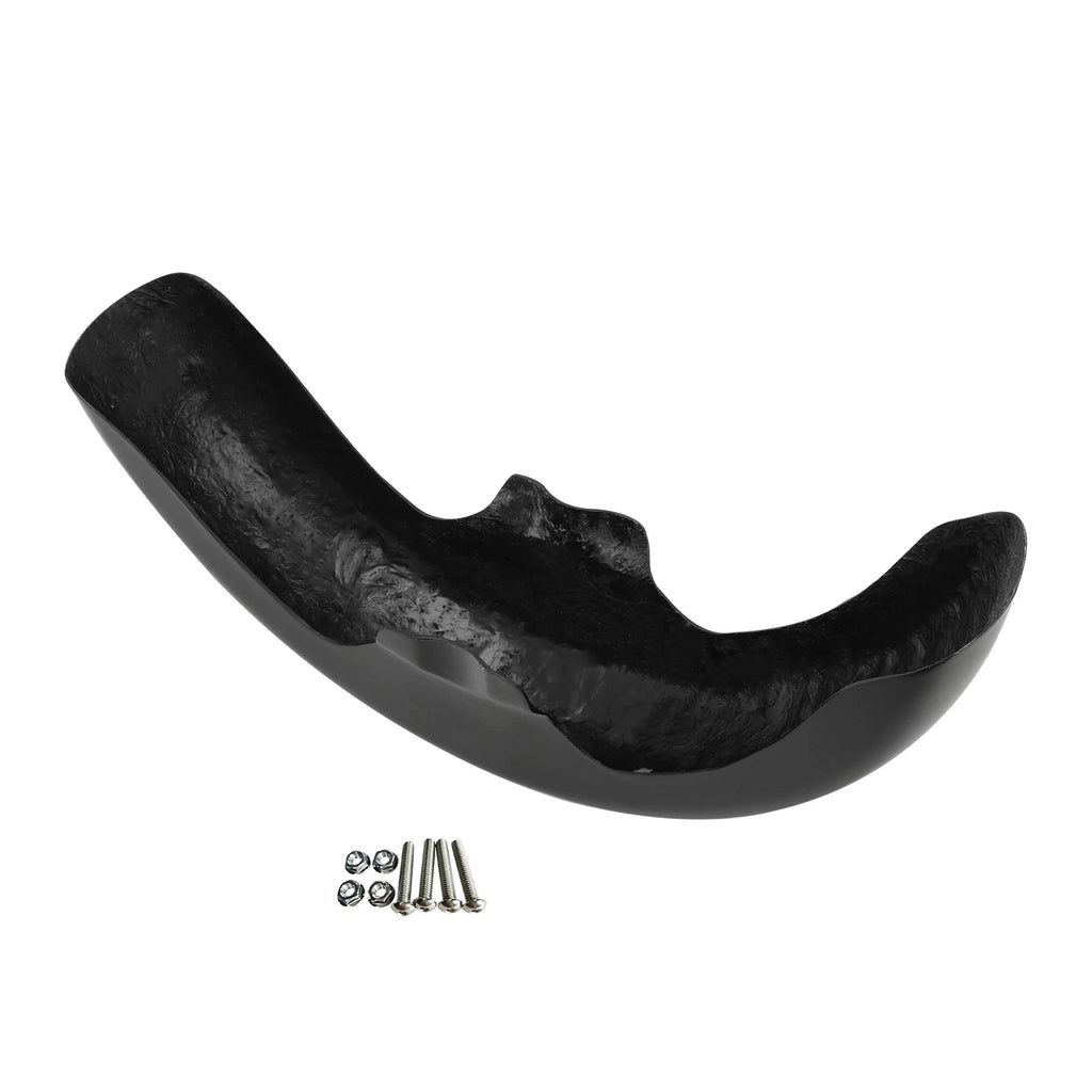 Unpainted Black Front Fender for Harley Electra Glide (2009–2024)