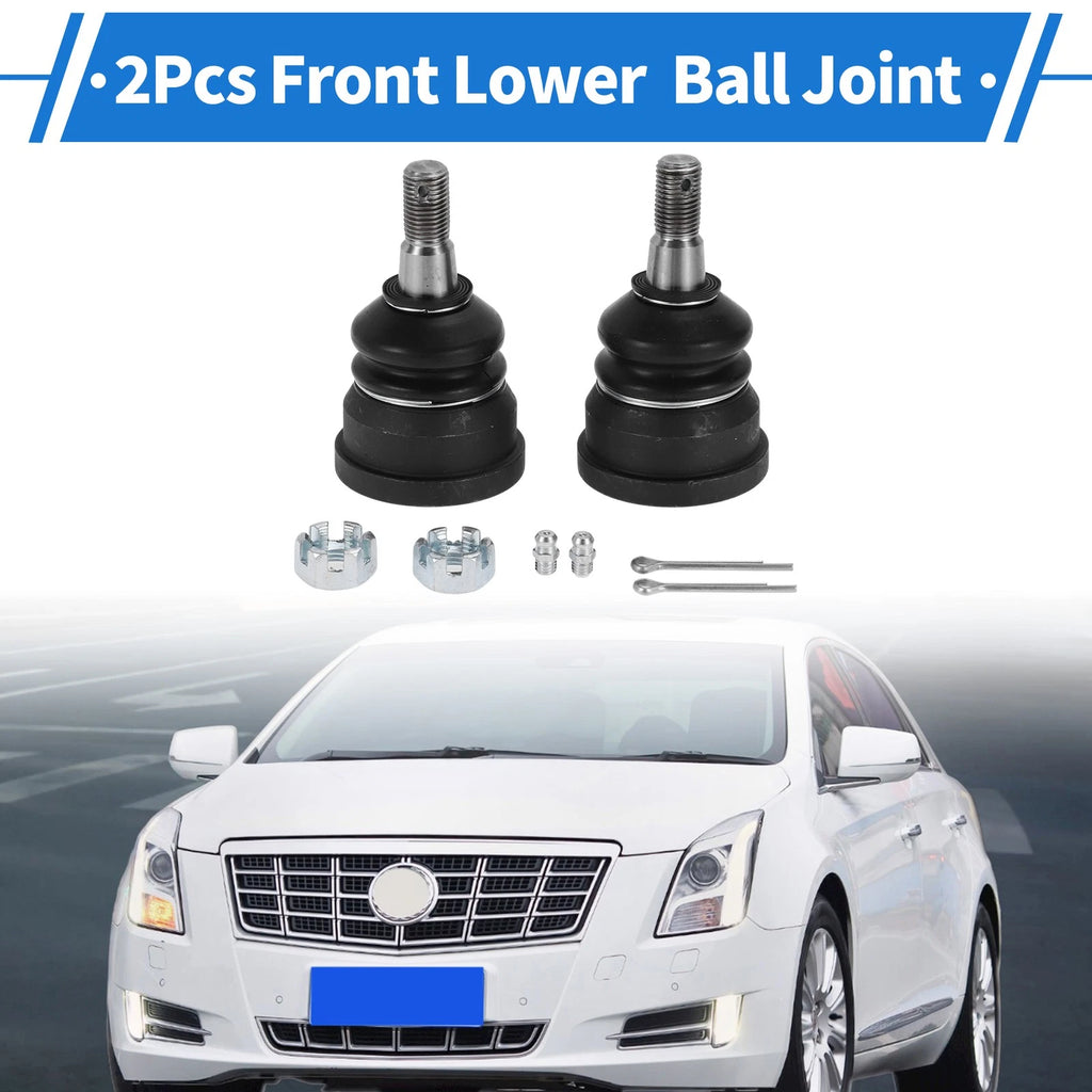 Front Lower Ball Joints 2 Pcs Replacement for Cadillac Brougham (1987–1992)