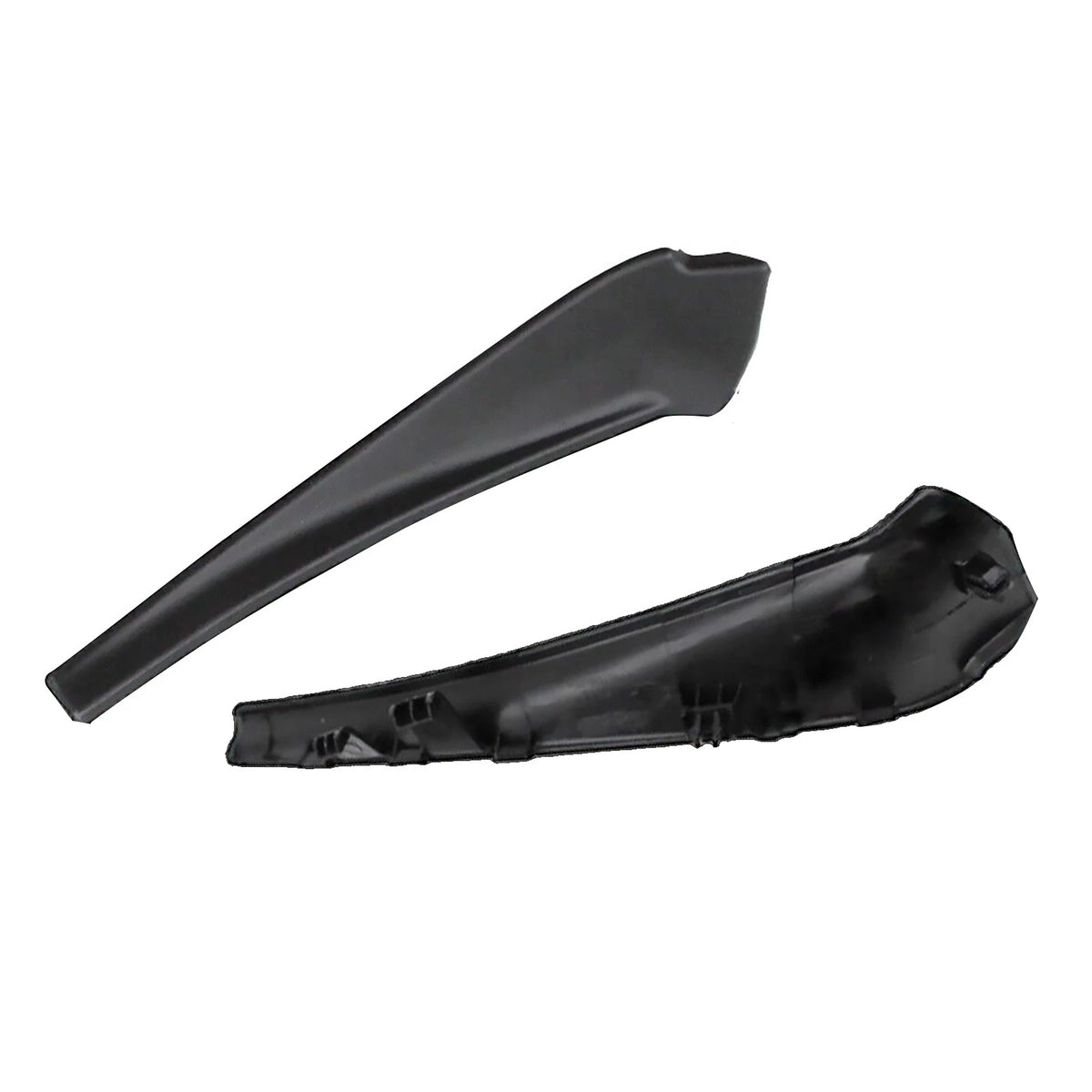 2X ABS Front Windshield Wiper Cowl Extension Trim for Nissan Rogue (2014–2020)