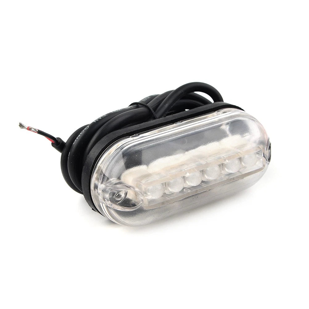 6 LED Underwater Green Light for Marine Boat (12V)