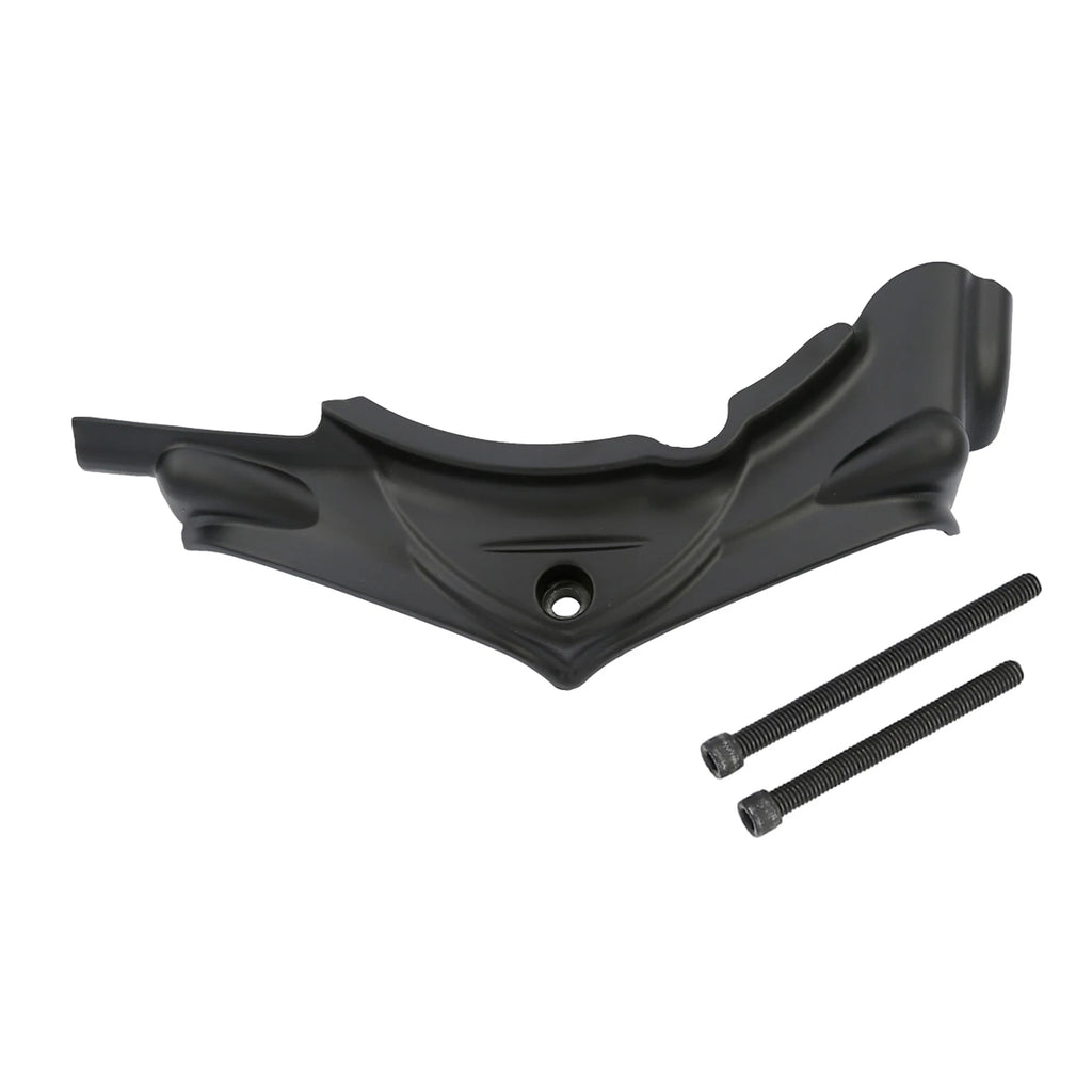 Black Cylinder Base Side Cover for Harley Touring (2007–2016), Dyna (2006–2017)