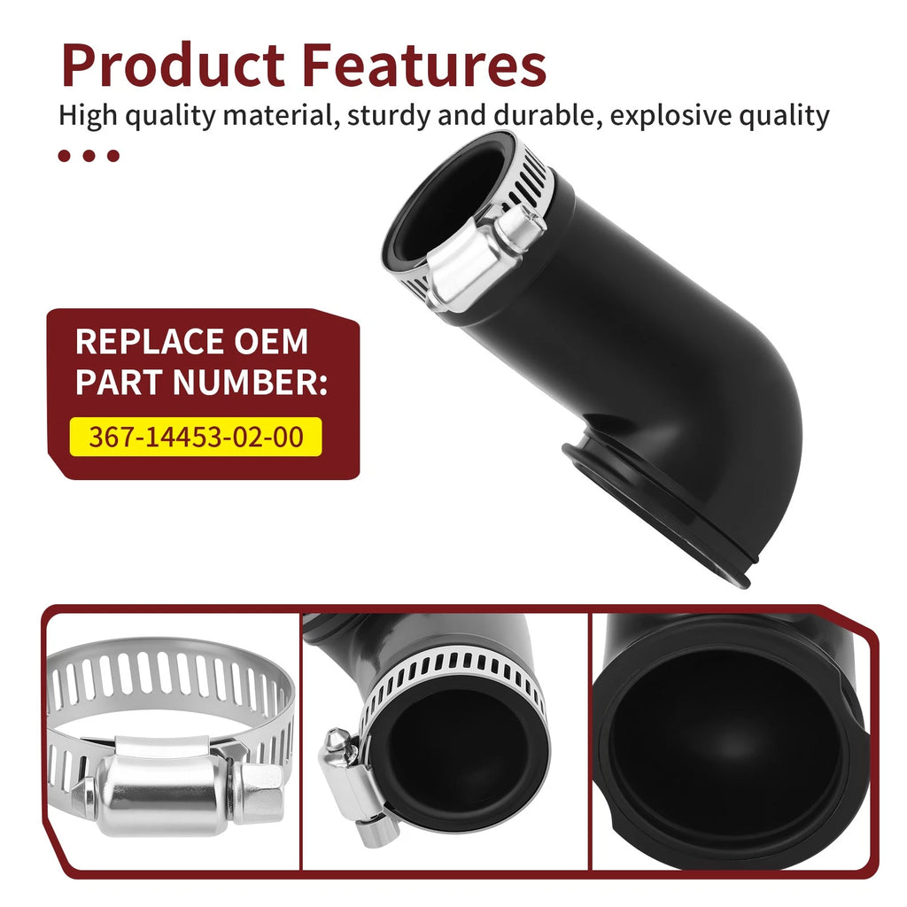 Carburetor Intake Boot for Yamaha DT80 GT1 GT80 MX80 GTMX (1973–1982) 367-14453-02-00