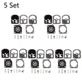 5X Carburetor Rebuild Kit for Zama RB-3, C1S-H2A, Homelite 330 Series