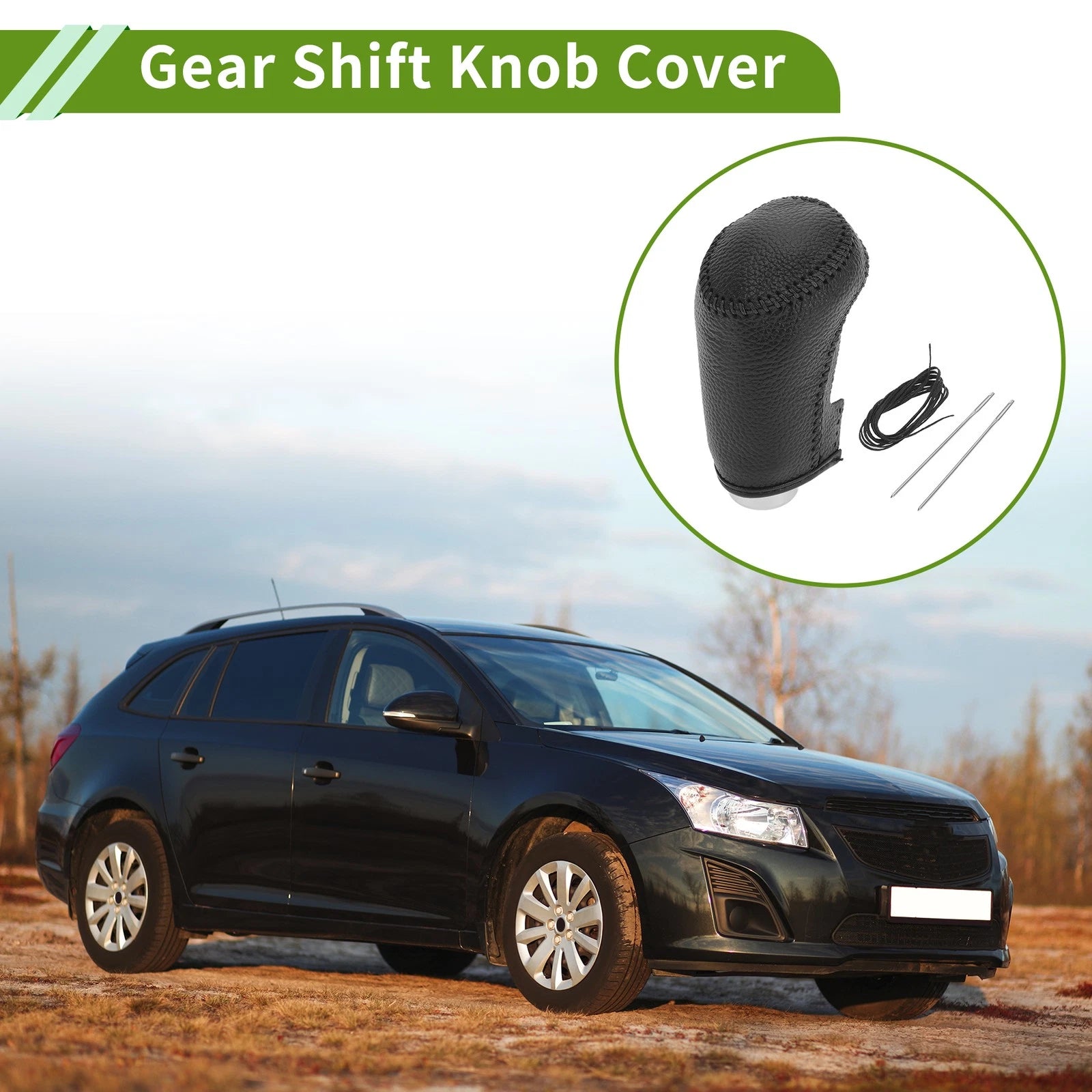Gear Shift Knob Cover Replacement for Chevrolet Malibu (2016–2020)