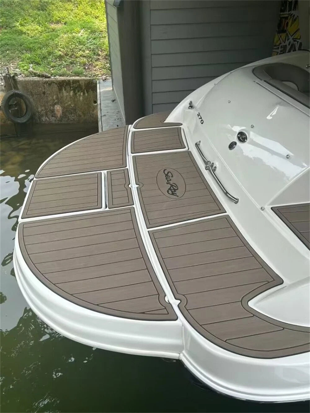 EVA Foam Swim Platform Pads for Sea Ray 270 Sundeck (2006)