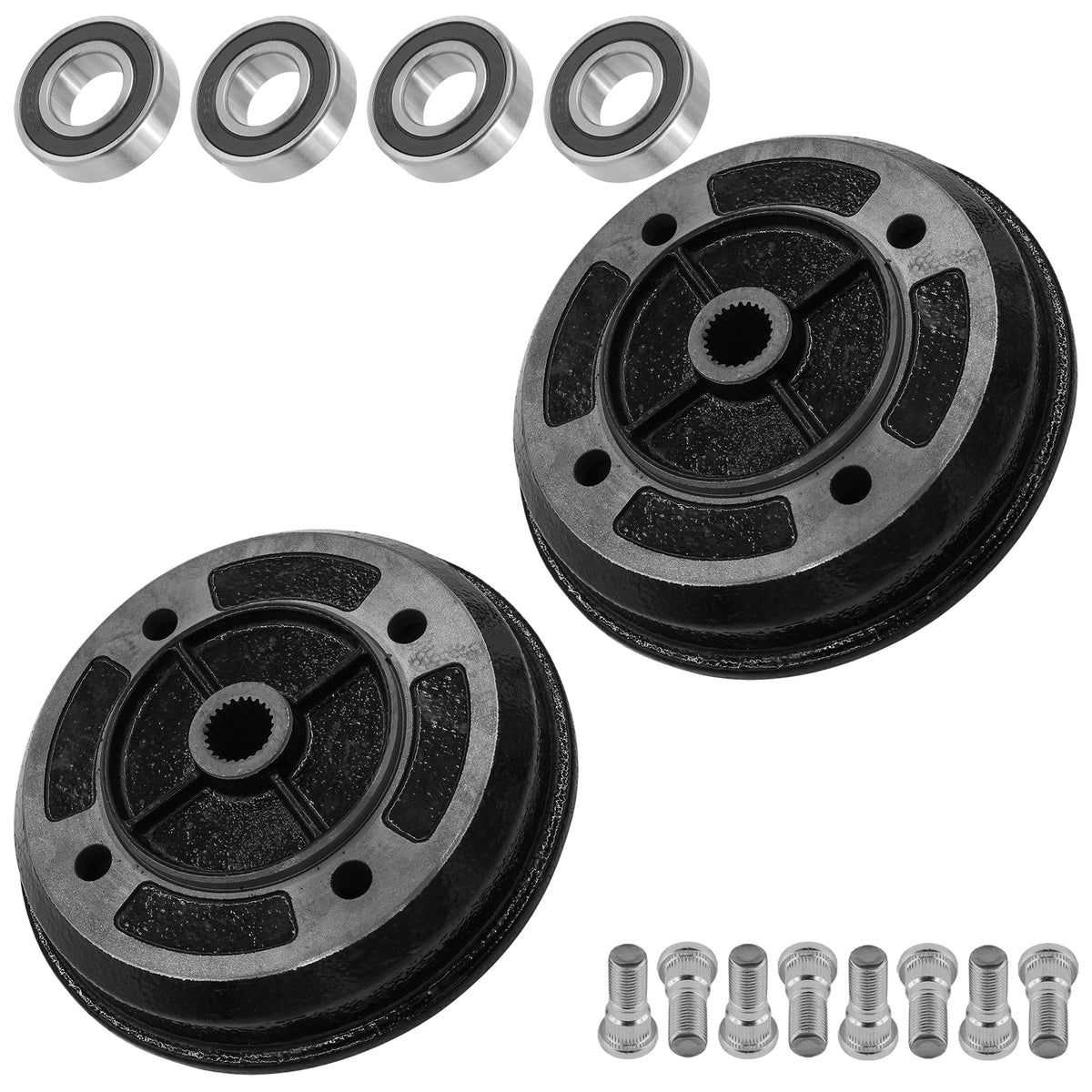 Rear Brake Drum Replacement for Kawasaki Mule (2010–2020) KAF540