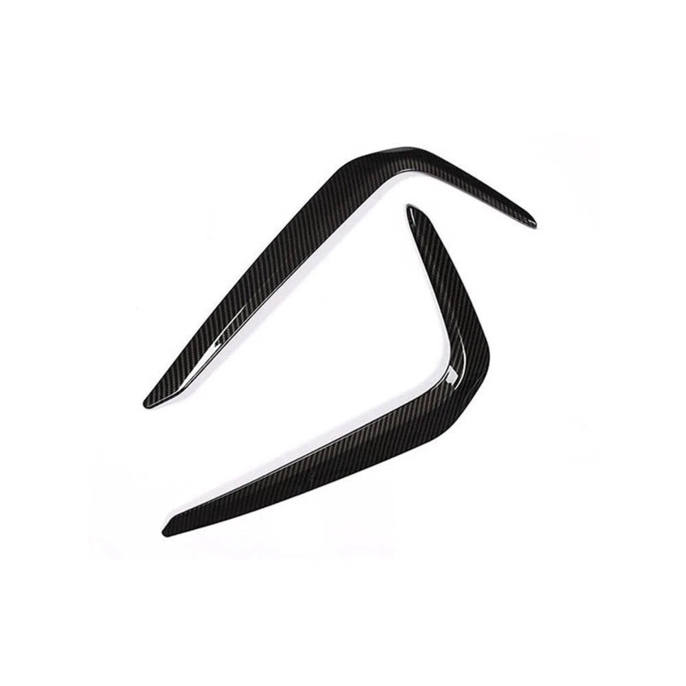 Front Fog Light Cover Trim for BMW 5 Series G30 (2018–2020) Carbon Style