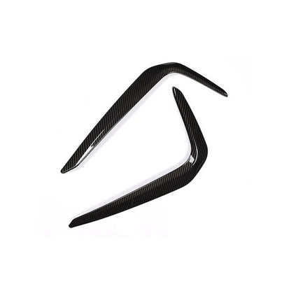 Front Fog Light Cover Trim for BMW 5 Series G30 (2018–2020) Carbon Style