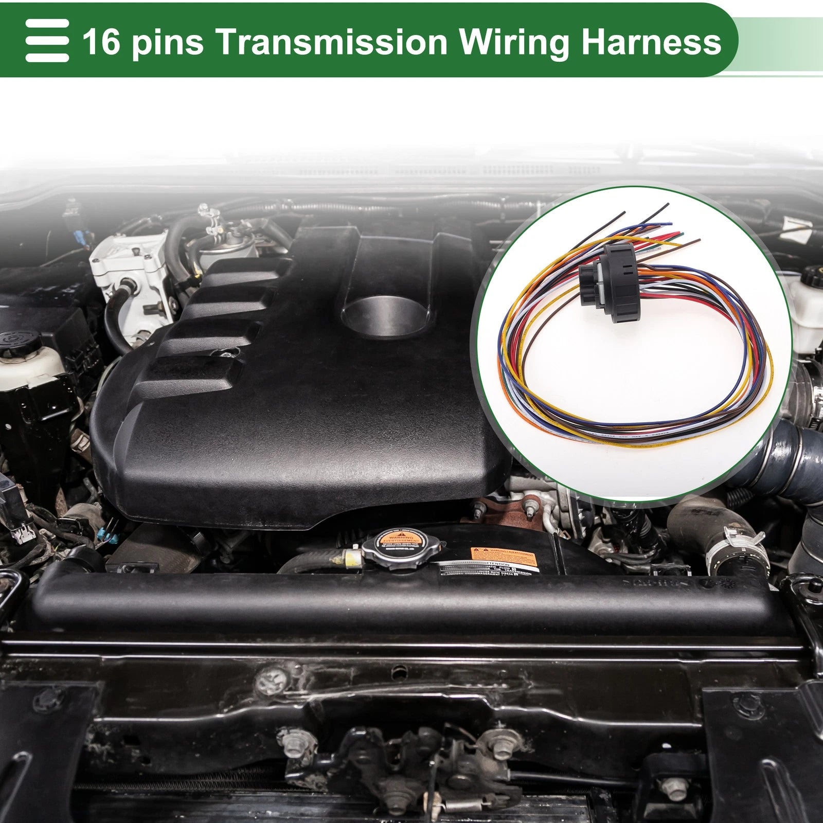 Transmission Wiring Harness 16 Pin Replacement for Audi A5 (2008–2016)