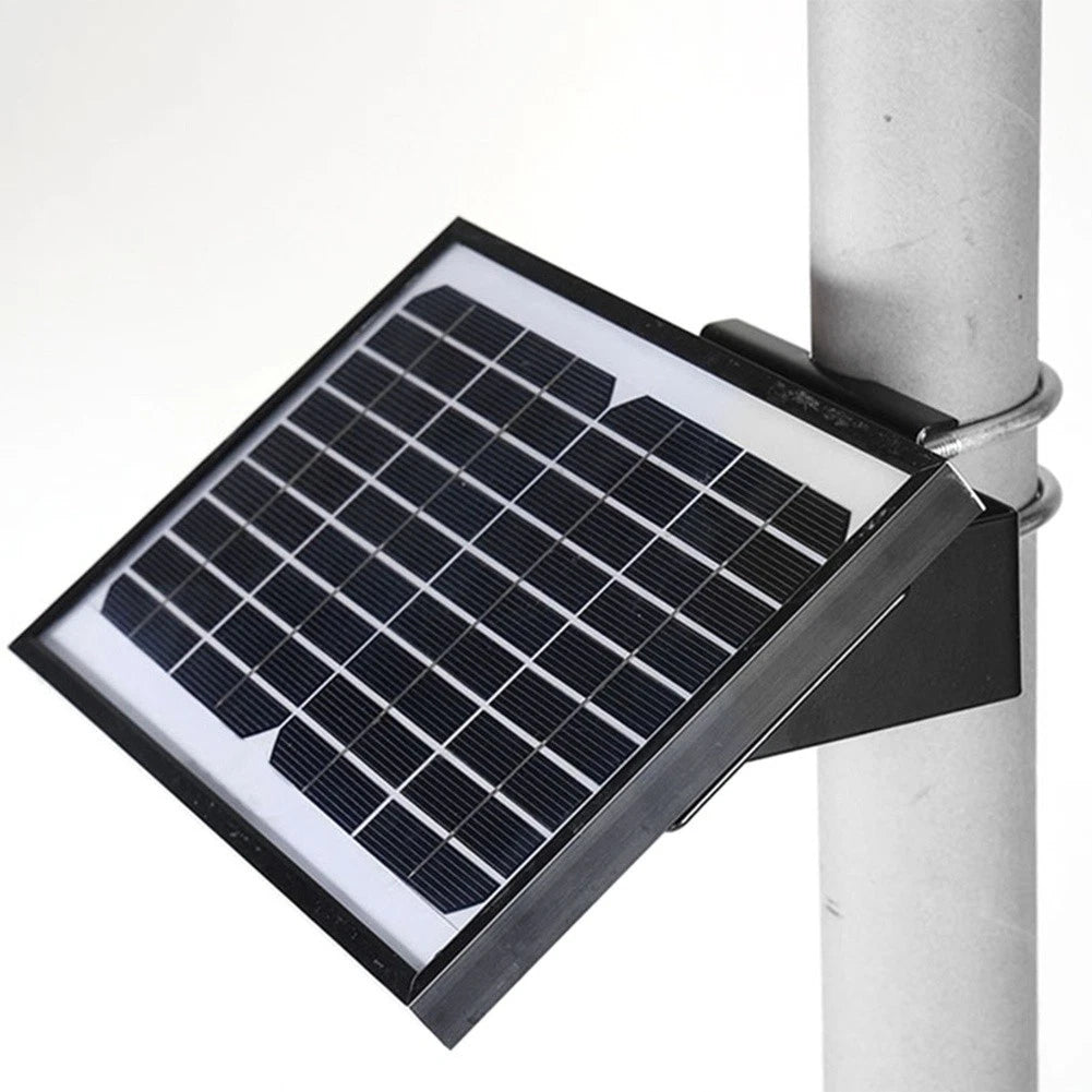 Adjustable Outdoor Solar Panel Bracket for Secure Pole Mounting