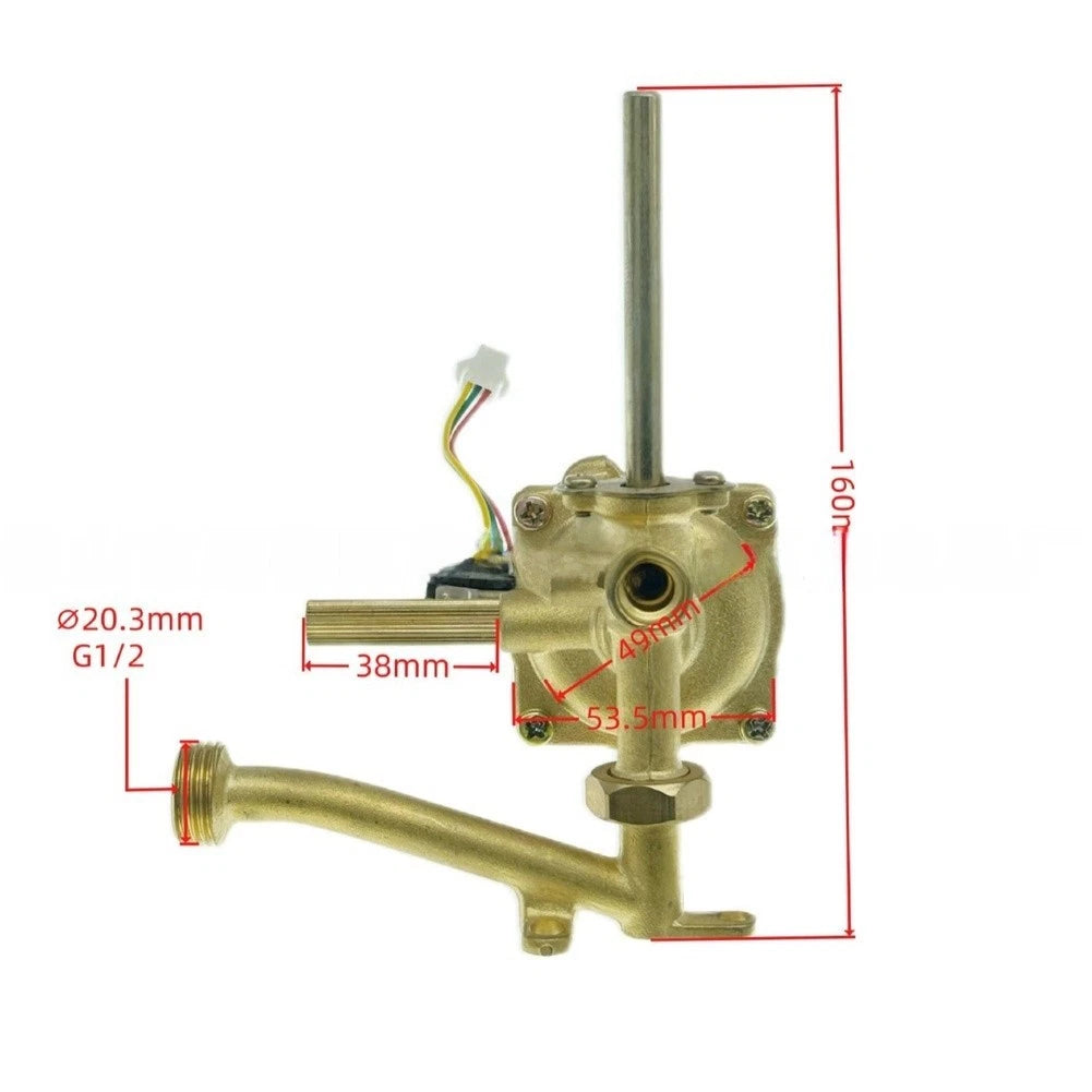 Water Valve Linkage Assembly for Gas Water Heater (Model 160)