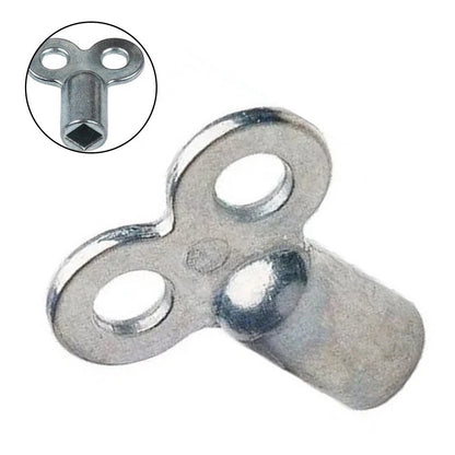 Pack of 5 Radiator Bleed Keys for Universal Use (Zinc Alloy)