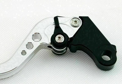 Long Brake Clutch Levers for Ducati 821 Monster/Dark Strada (2016) Silver T9