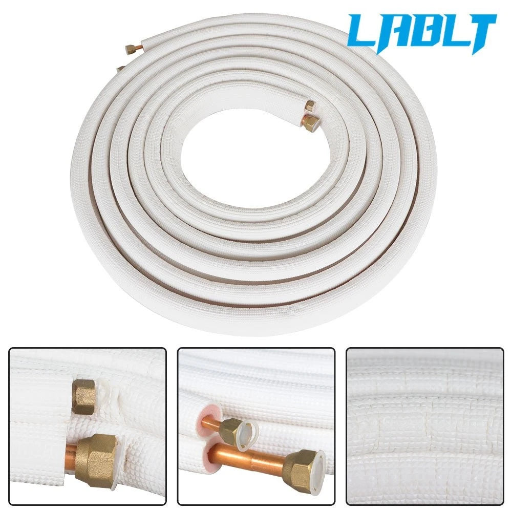 Install Kit for Mini Split Heat Pump Systems (1/4 Inch-1/2 Inch Dia., 25 Ft)