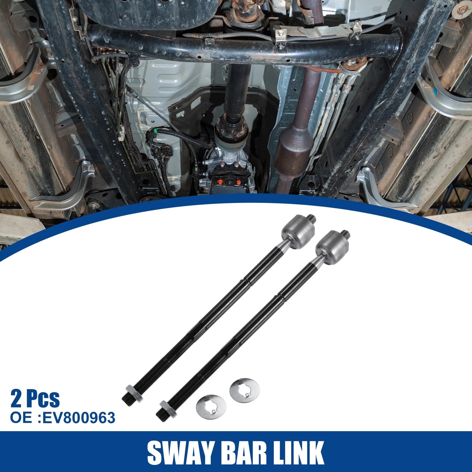 2 Pc Front Inner Tie Rods Replacement for Chrysler 300 Dodge Challenger (2011–2023)