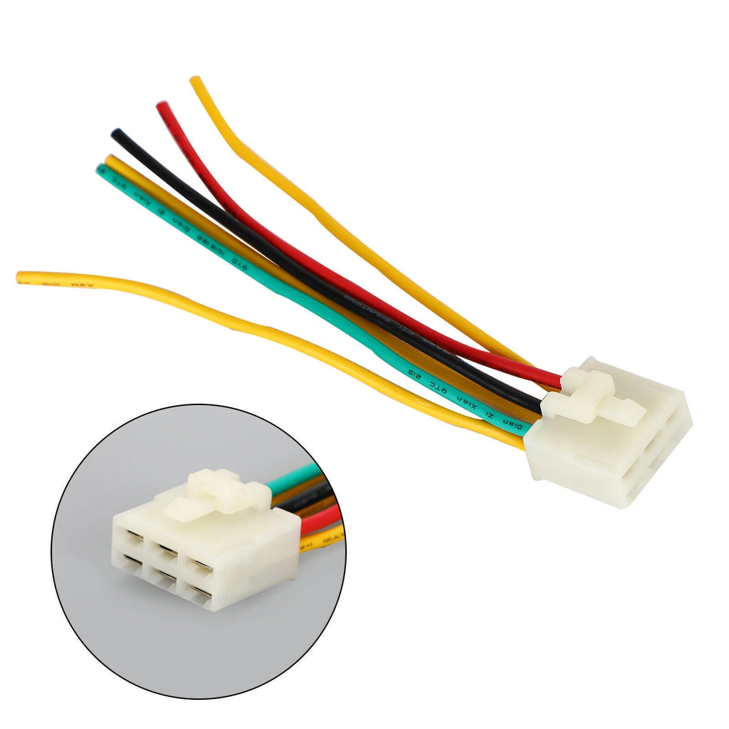 Regulator Rectifier Connector Plug for Honda NX125, Kawasaki ZZR600, ZR-7 (T9)