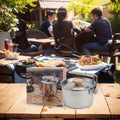 1L Camping Kettle with Sturdy Handle