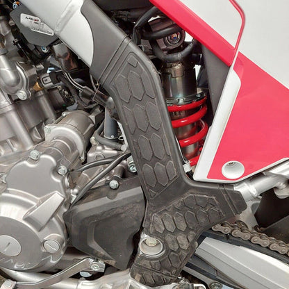Black Motorcycle Frame Guards for Honda CRF300L/Rally (2021–2022)