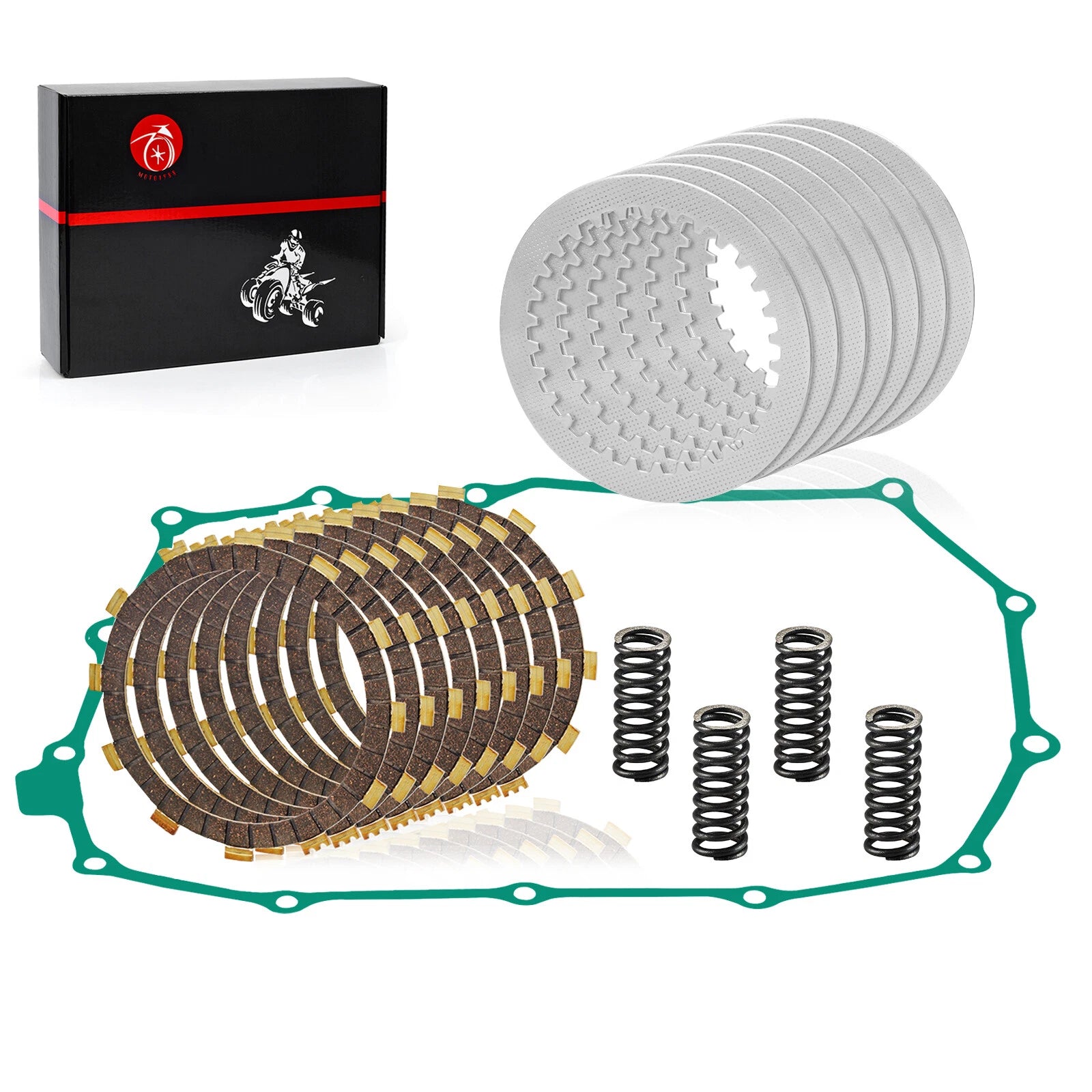 Clutch Friction Plates & Gasket Kit for Honda VT750C Shadow Ace 750 (1998–2003)